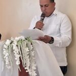 El pasado jueves 24 de abril, en el marco del Día de los Ayuntamientos, el alcalde Balaan Ramos, Director de la Junta Distrital de Villa Magante.