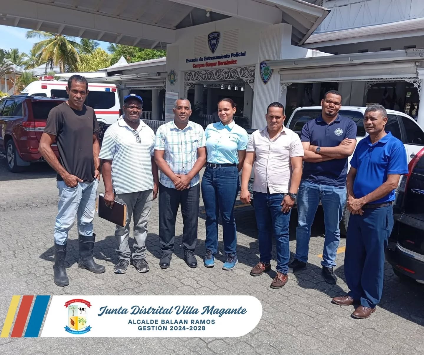 El alcalde Balaan Ramos recibió una comisión del Instituto Nacional de Aguas Potables y Alcantarillados (INAPA)