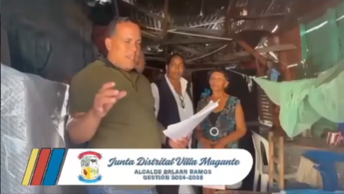 🤝 Entrega de ayudas en Villa Magante🫴