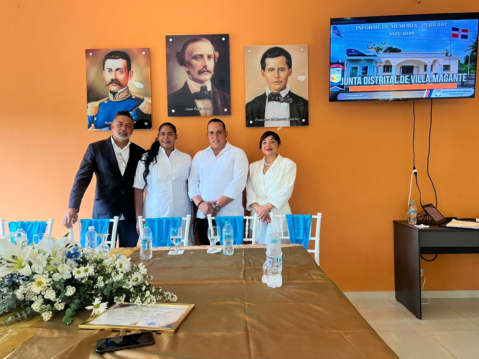 Rendición de Cuentas 2025-2026 de la Junta Distrital de Villa Magante.